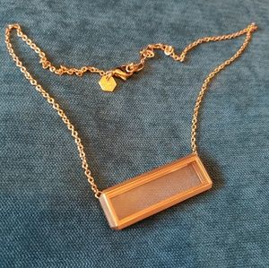 Origami Owl gold bar locket